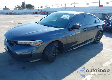 2025 Honda Civic Sport из США, поврежденный, VIN 2HGFE2F58SH538147